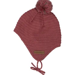 Stickad hjälmmössa Rose