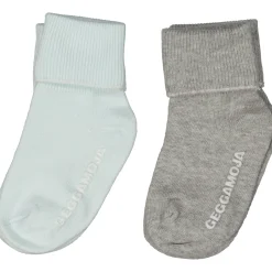 Strumpor baby två-pack Grå/Grön