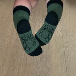 Strumpor Merinoull Grön