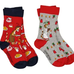Strumpor tvåpack Pettson och Findus Jul