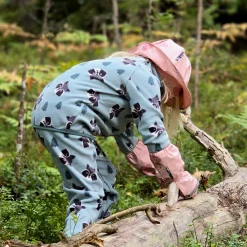 Sydväst /Regnhatt fodrad Moln Rosa