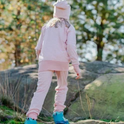 Topline Mössa fleecefodrad Rosa/Offwhite