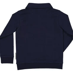 Tröja med krage Marinblå