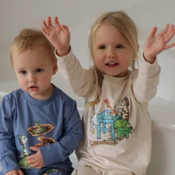 Tröja Pettson och Findus Beige