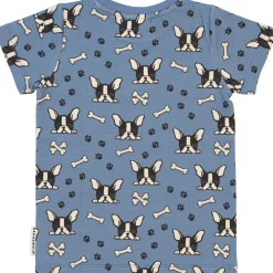 T-shirt Bambu Bulldog Blå