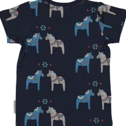 T-shirt Bambu Dalahäst Navy