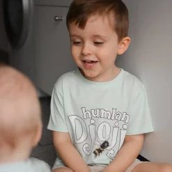T-shirt logga Humlan Djojj Mint