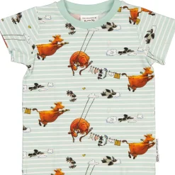 T-shirt Mamma Mu och Kråkan Mint/Vit