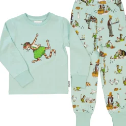 Tvådelad pyjamas Pettson och Findus Mint