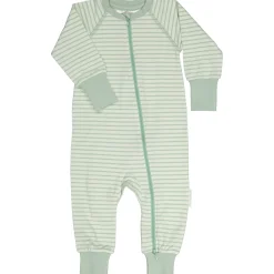 Tvåvägs-zip Pyjamas Bambu Classic Ljusgrön/Grön