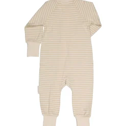Tvåvägs-zip Pyjamas Bambu Classic Vit/Beige