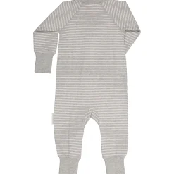 Tvåvägs-zip Pyjamas Bambu Classic Grå/Vit
