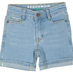 Unisex 5-pocket Jeansshorts Ljusblå
