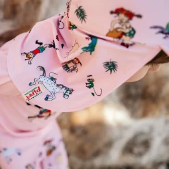 UV-Solkeps Pippi Långstrump Rosa