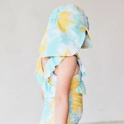UV-Solkeps Tie Dye Gul