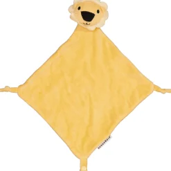 Velourfilt gul lejon