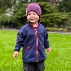 Vindfleece jacka Marinblå