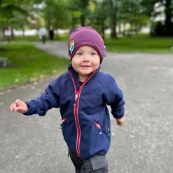 Vindfleece jacka Marinblå