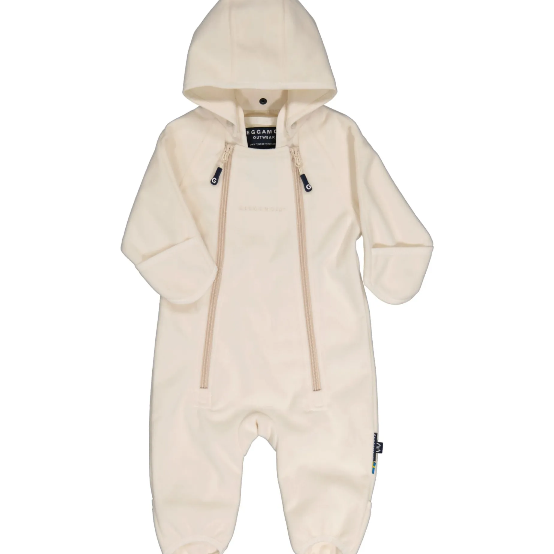Vindfleece overall Beige