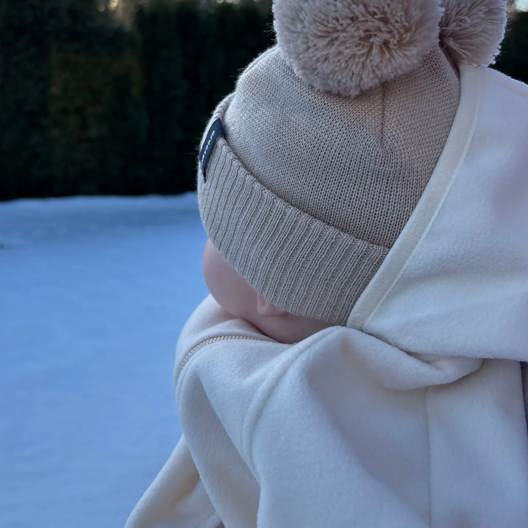 Vindfleece overall Beige