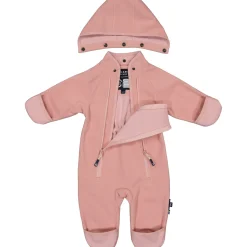 Vindfleece overall Rosa