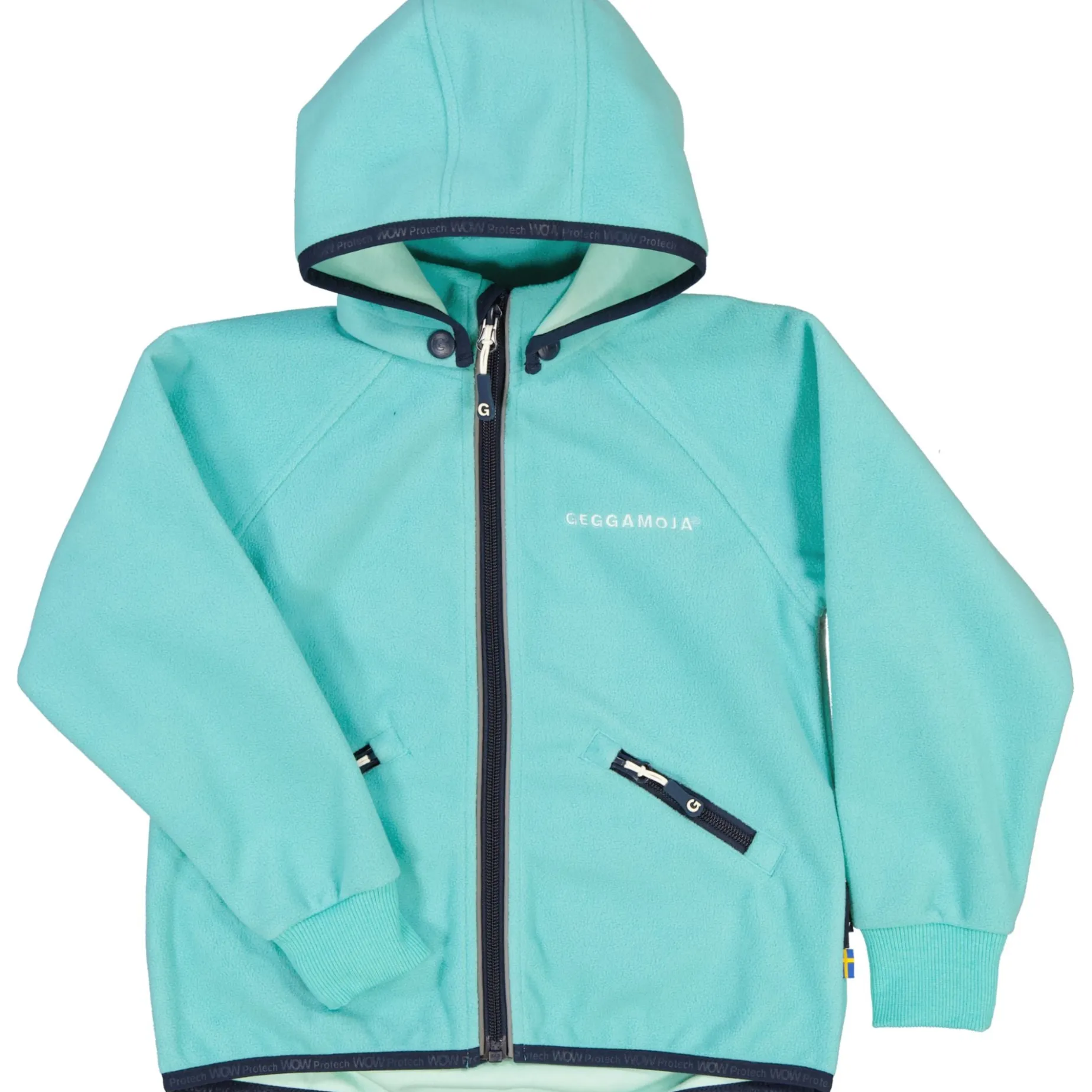 Vindfleecejacka Mint