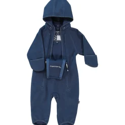 Vindfleeceoverall Blå