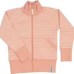 Ziptröja Rosa/offwhite